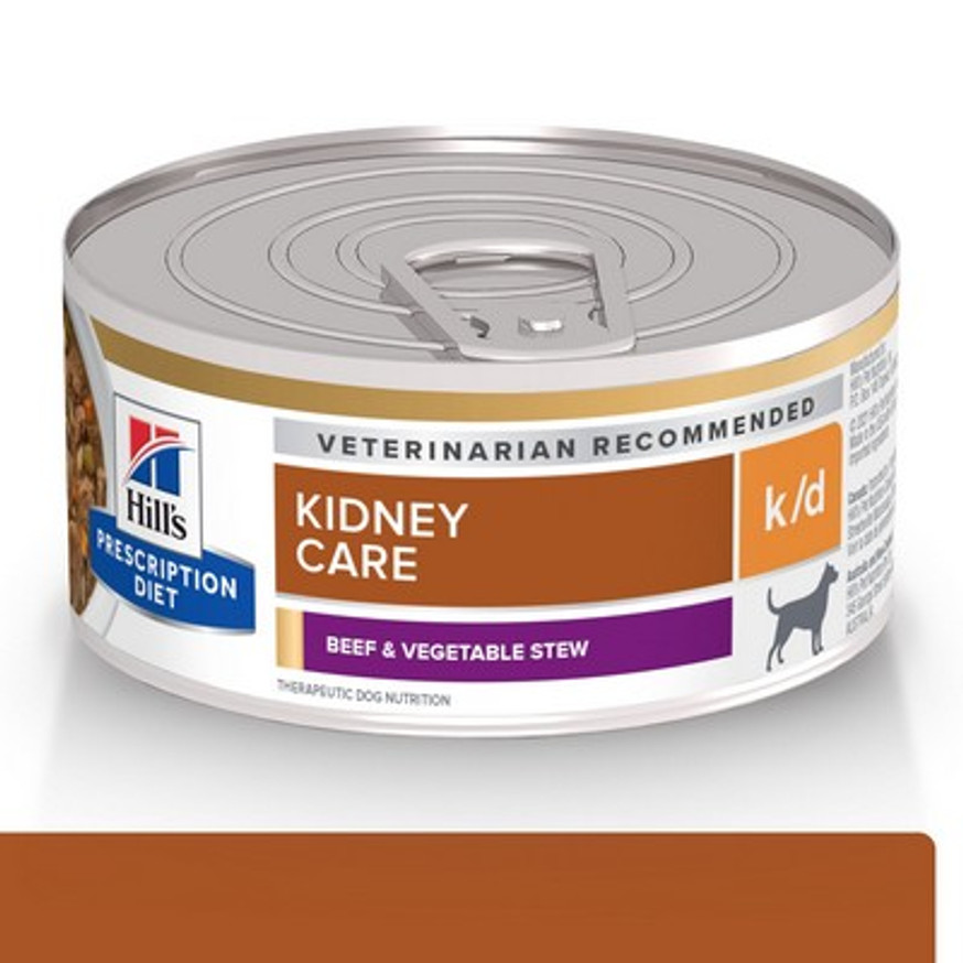 Prescription Diet k/d Kidney Care Beef & Vegetable Stew Canned Dog Food