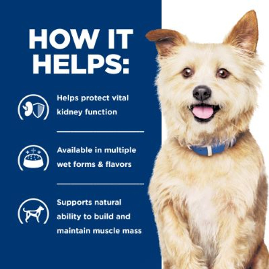Prescription Diet k/d Kidney Care Beef & Vegetable Stew Canned Dog Food