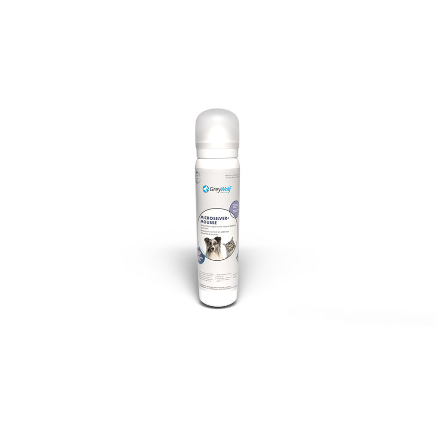 MicroSilver+ Mousse for cats and dogs