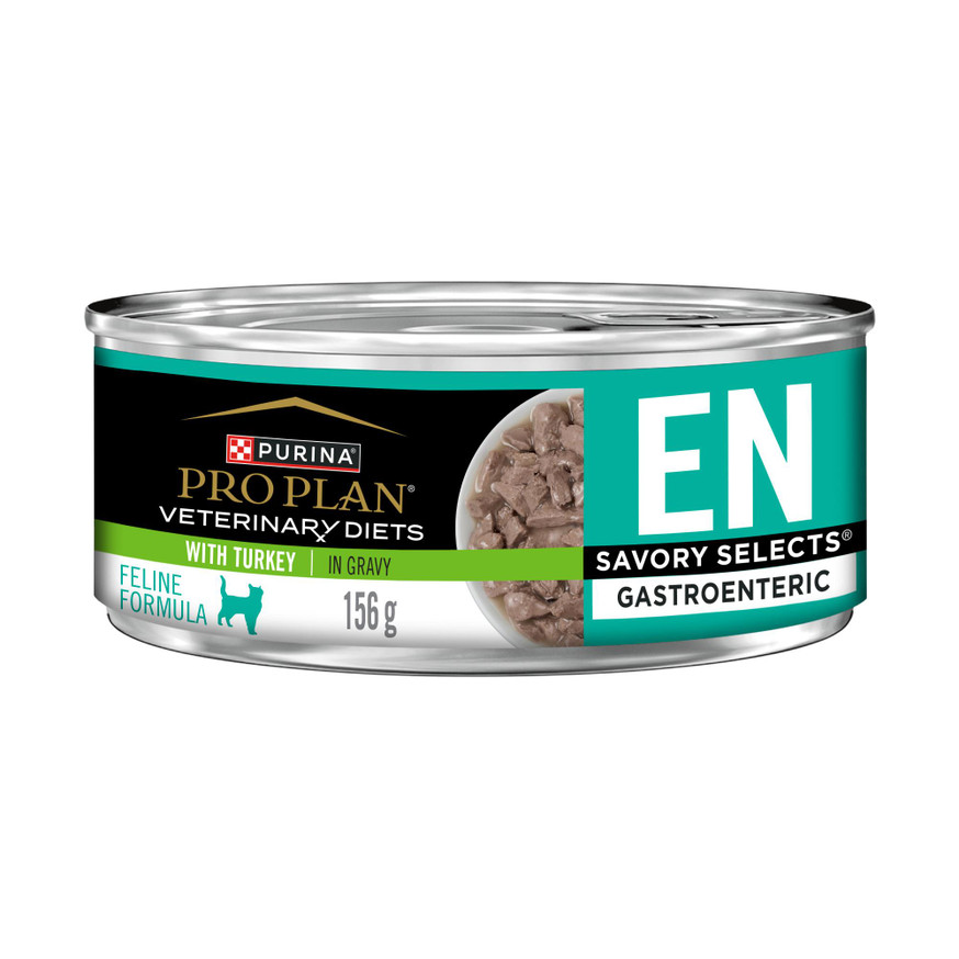 Veterinary Diets® EN Gastroenteric® Savory Selects with Turkey, Wet Cat Food Formula