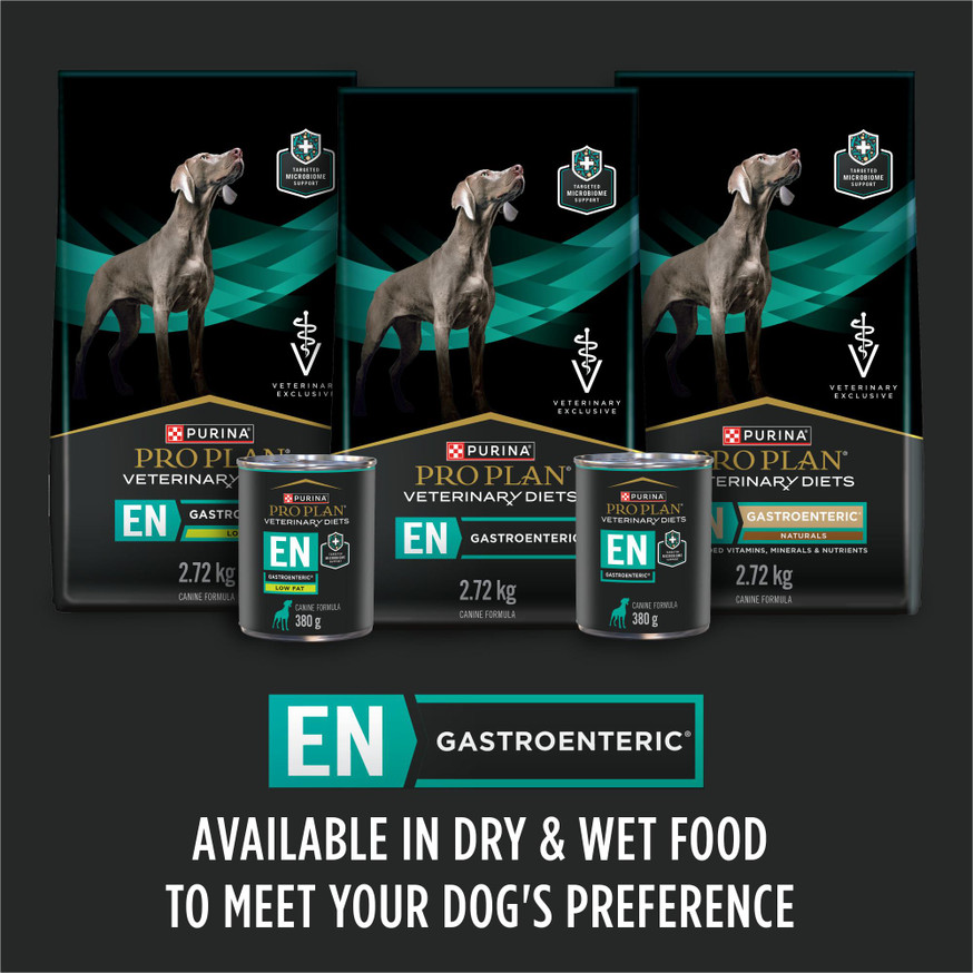 Veterinary Diets® EN Gastroenteric®, Savory Selects with Lamb in Gravy, Wet Dog Food Formula