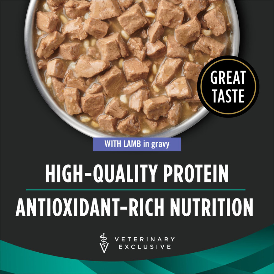 Veterinary Diets® EN Gastroenteric®, Savory Selects with Lamb in Gravy, Wet Dog Food Formula