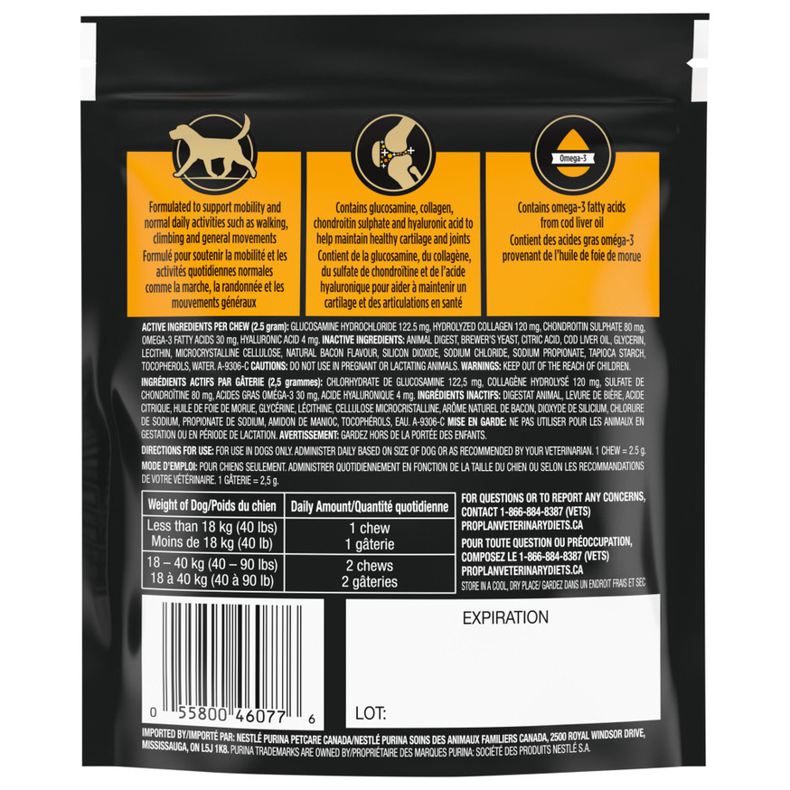 Veterinary Supplements® Joint Care Canine Joint Support Supplement - Small/Medium (<40 lbs)