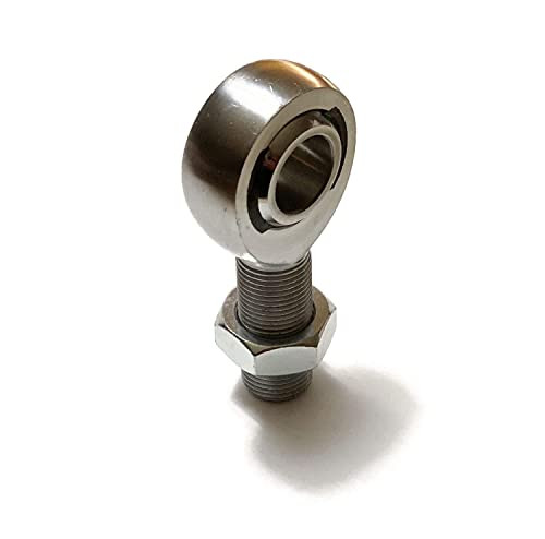 LH 1/2" Bore X 1/2"-20 Shank Heim Joint with Jam Nut