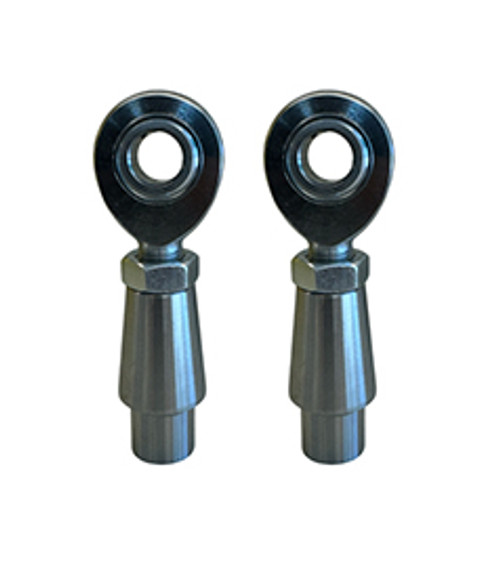 1 LH & 1 RH 1/2" Bore X 1/2"-20 Shank, 75 ID Tube Insert with Jam Nut Heim Joint Rod End