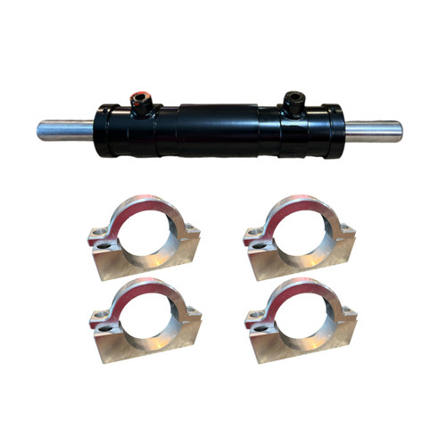 4" Dual Ended Hydraulic Steering Cylinder – 3000 PSI 4" Dual Ended Hydraulic Steering Cylinder – 3000 PSI