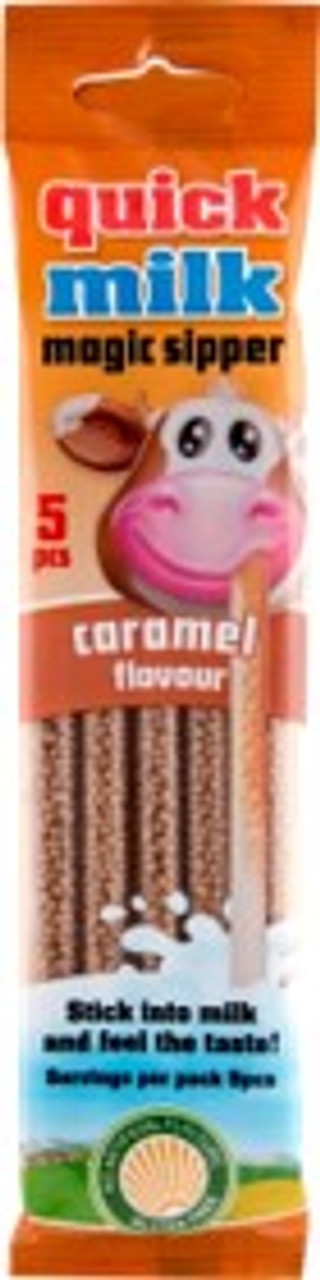 Quick Milk Magic Straw Caramel flavour