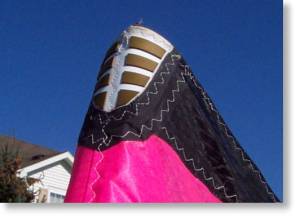 2007 Naish Torch reinforcements