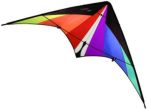 A framed stunt kite can be a kiteboarding trainer kite