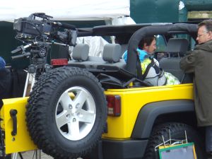 Jeep commercial with kiteboarders