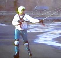 Lee Sedgwick Rollerblading