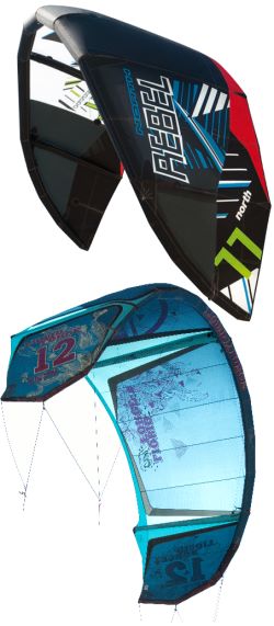 North Rebel and Liquid Force Envy