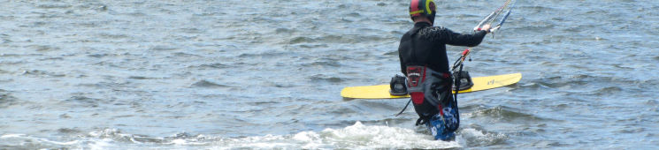 Getting started kiteboarding