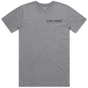 Foil Drive Icon Stone Wash Shirt - Grey - Front