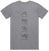 Foil Drive Icon Stone Wash Shirt - Grey - Back