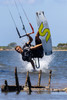 2027 Slingshot DNA V1 Twintip Kiteboard - Action Shot