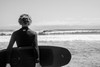 2027 F-One MAGNET Carbon Kite Surfboard - Action Shot