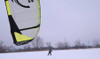 Snow Kiting at Harbor Island, Grand Haven