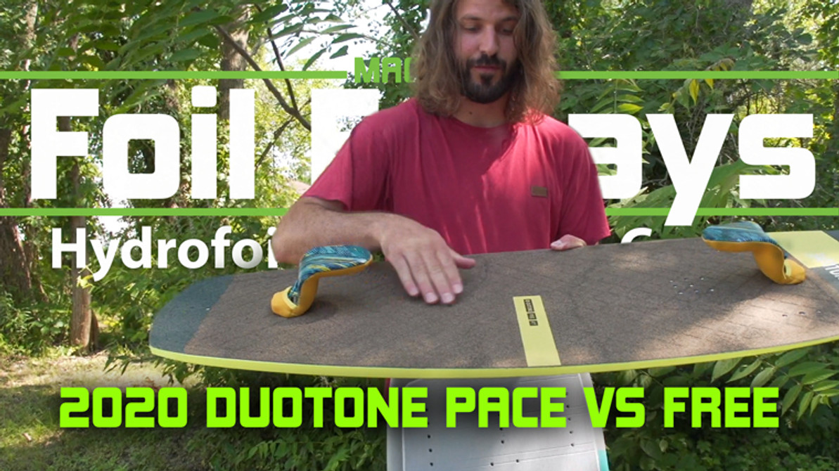 Duotone Pace VS Free: Hydrofoil Board Comparison - Foil Fridays