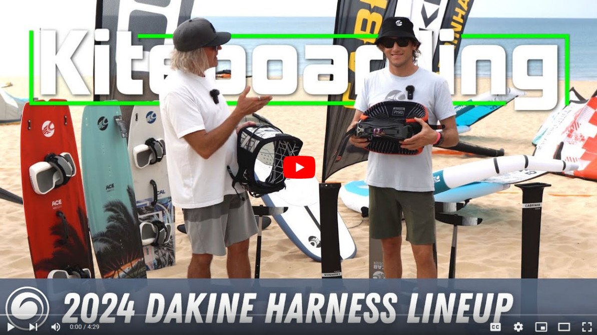 2024 Dakine Renegade Ultralight and Pyro Harnesses with Connect Spreader Bars