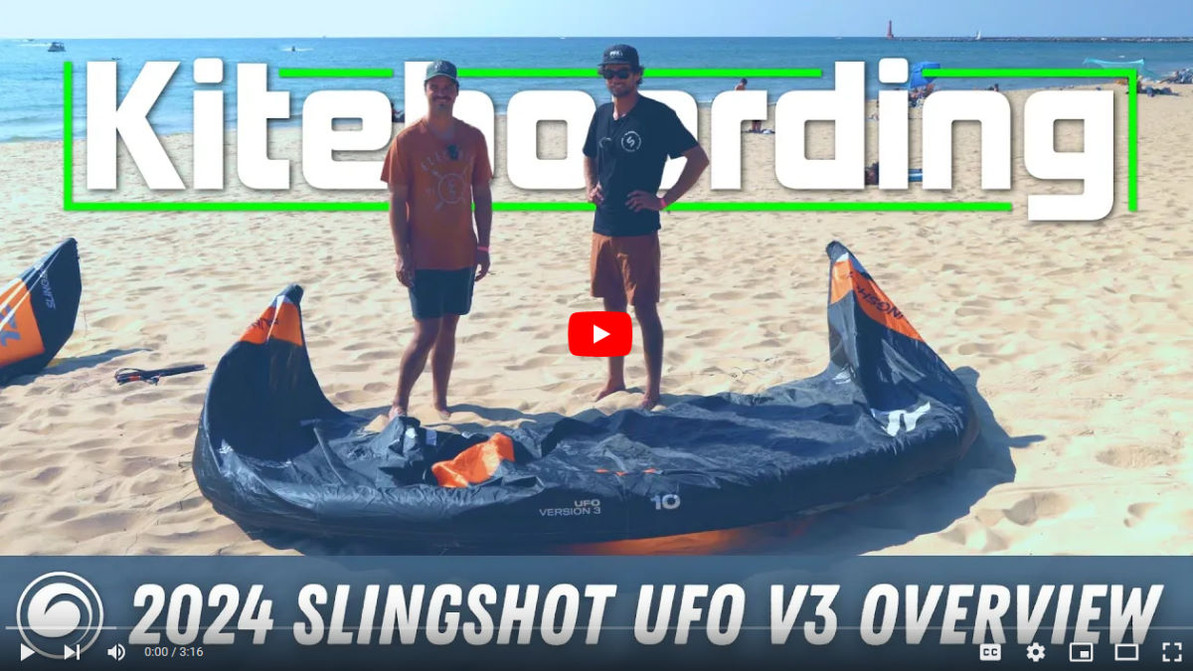Why the Slingshot UFO V3 is Fred Hope's Favorite for Kite Foiling