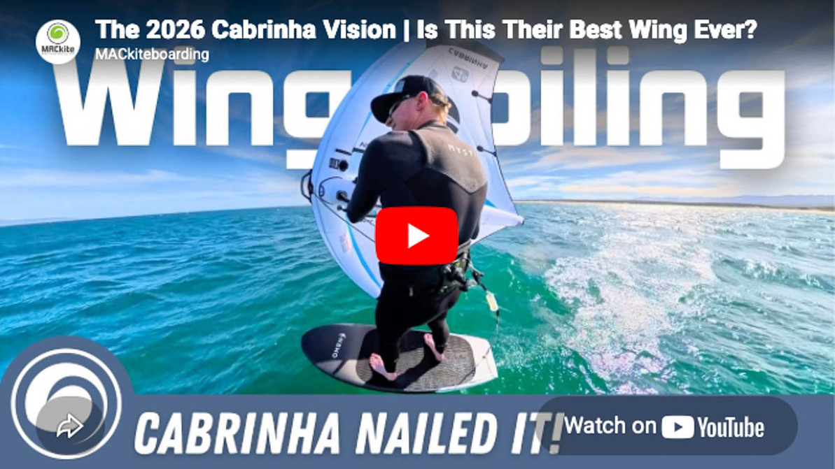 2026 Cabrinha Vision Review | This One's a Different Animal Entirely