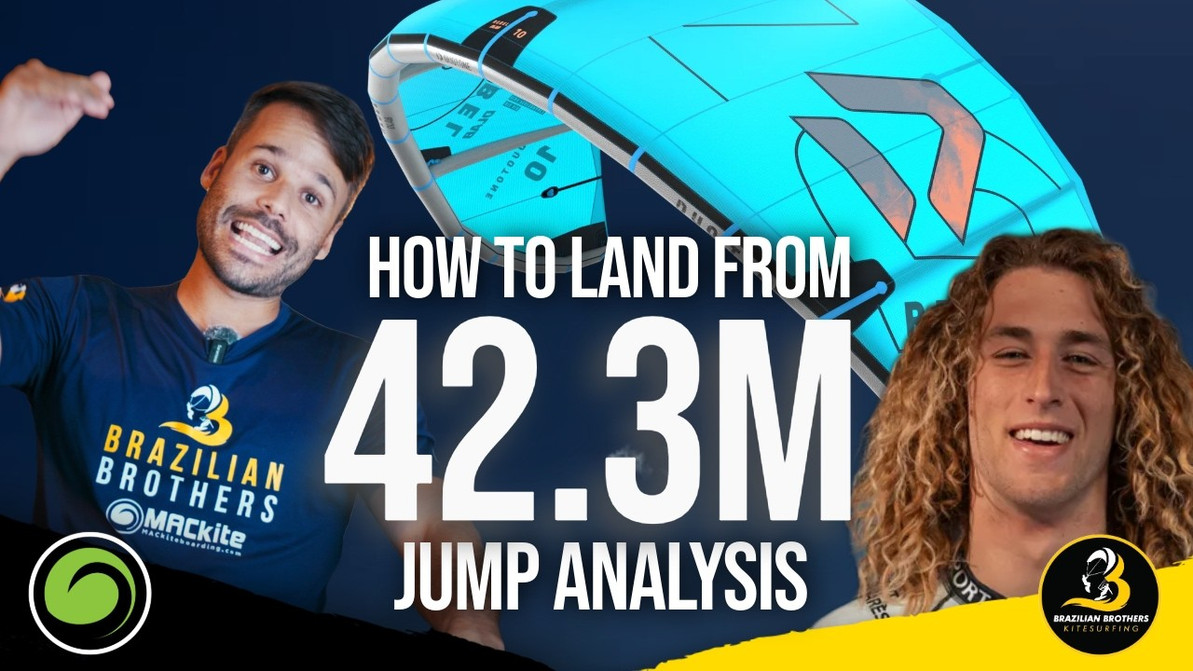 Jamie Overbeek's 42.3m Jump: Descent and Landing Analysis