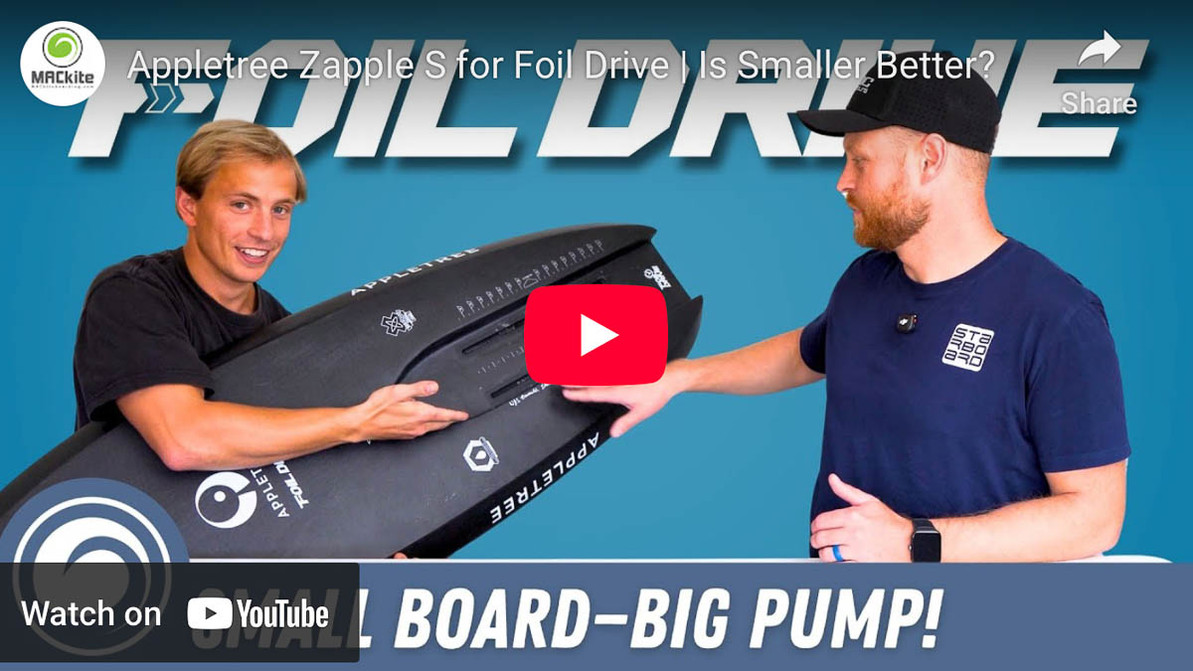 Appletree Zapple S | The Performance Foil Drive Trench Board