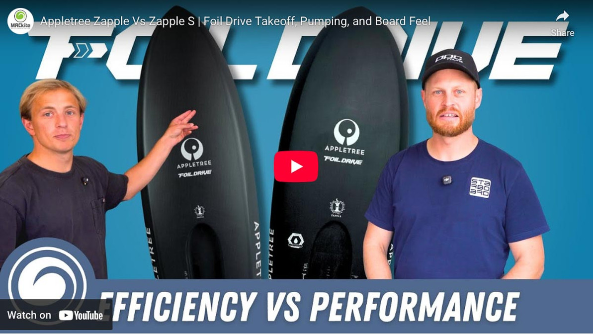 Appletree Zapple vs Zapple S | Which Foil Drive Board Fits You