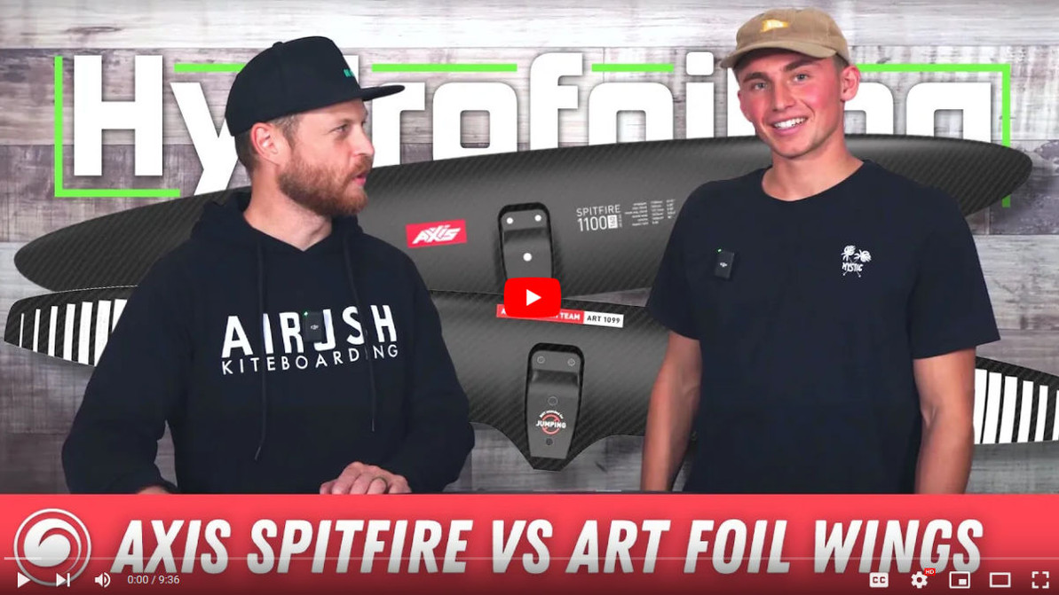 Axis Spitfire Vs ART | The Foil Wing Comparison You'll Want to See