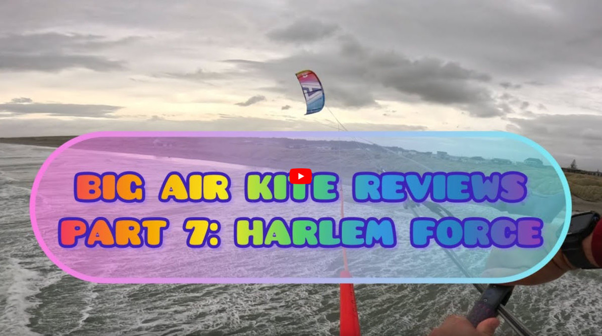 Big Air Kite Test - Harlem Force / North Orbit Pro / Duotone Evo D/Lab / Cabrinha Nitro v2