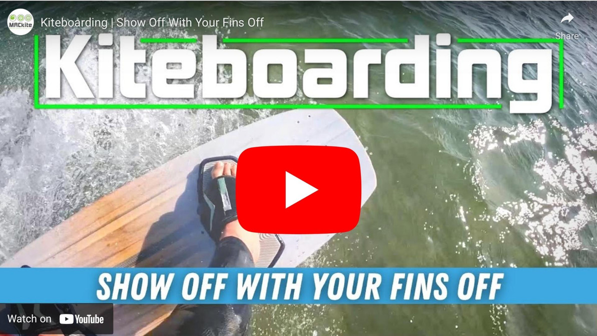 Kiteboarding Without Fins