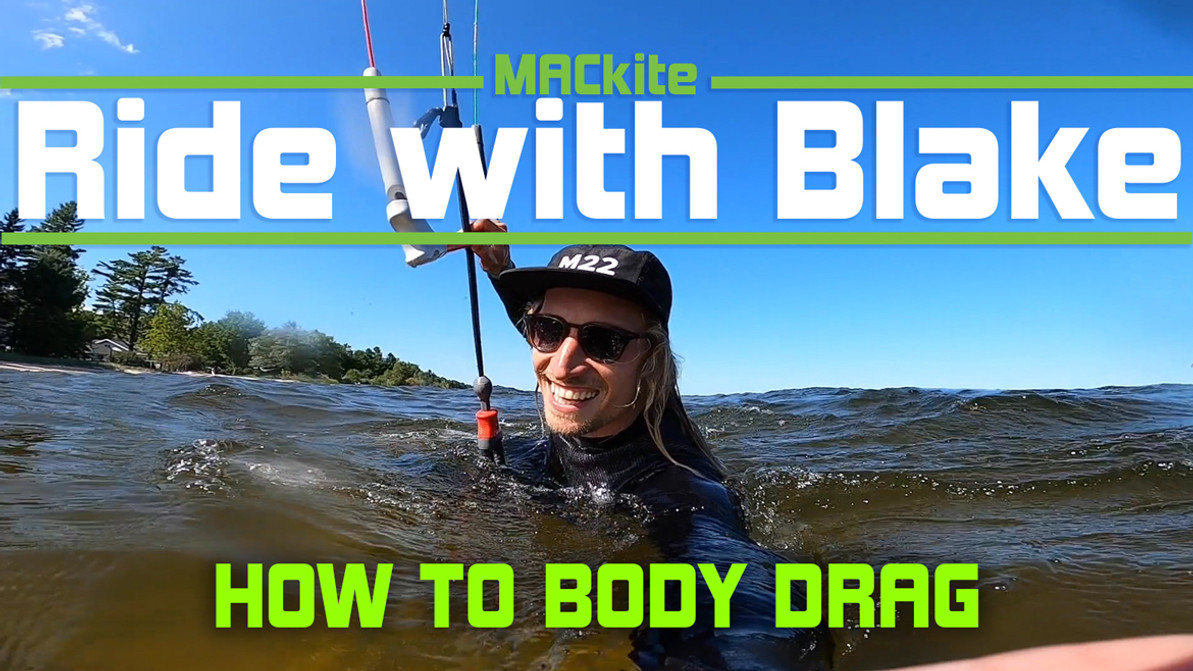 Kitesurfing Lesson: How to Body Drag - Lesson Four