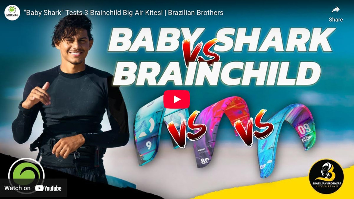 Reedin MasterModel vs F-One Trigger vs Harlem Peak | Brainchild Big Air Kites