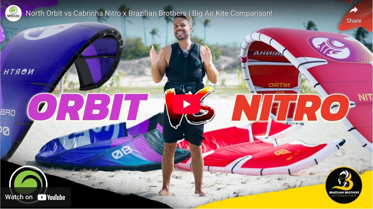 Cabrinha Nitro vs North Orbit | Hangtime, Loops, and Bar Feel