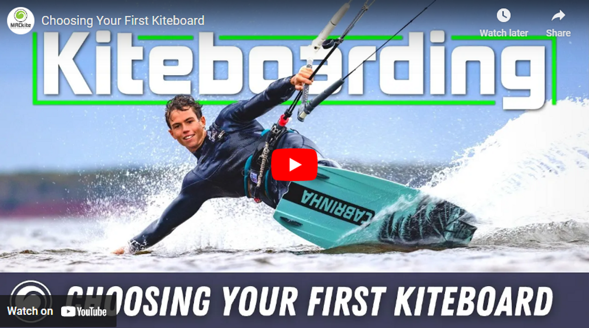 Choosing Your First Kiteboard