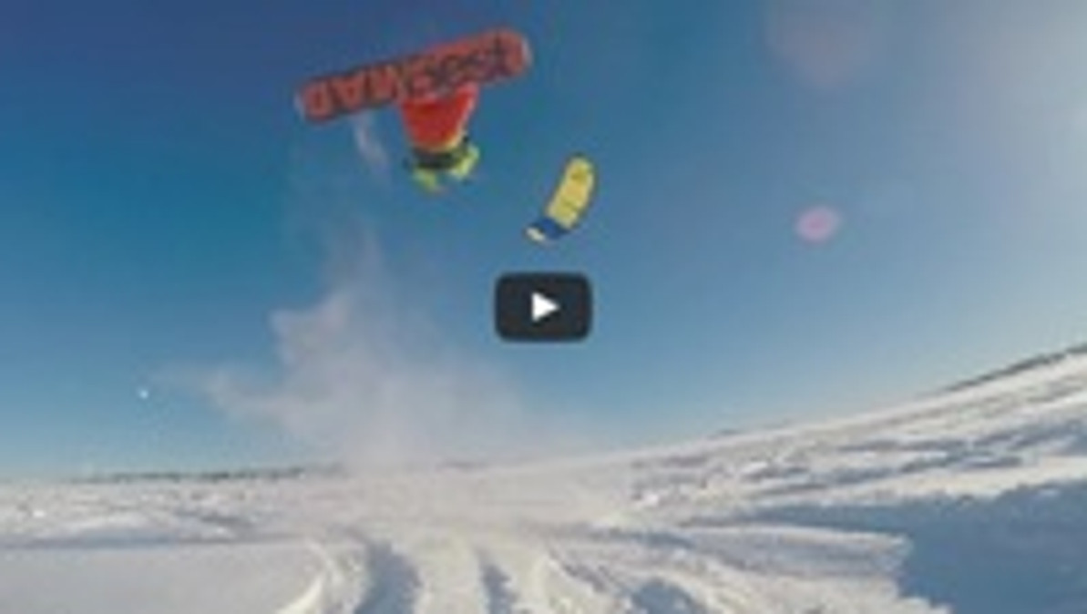 Snowkiting Video | "East Coast Snowkiting"