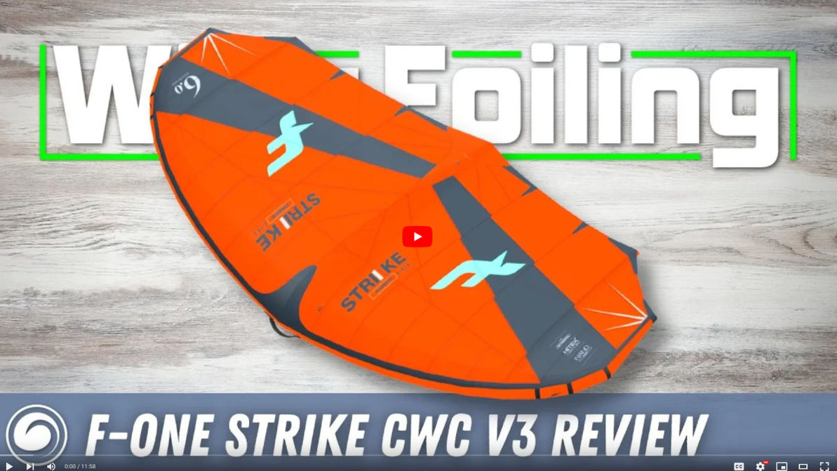 F-One Strike CWC V3 wing Review - MACkite Boardsports Center