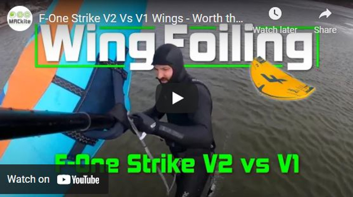 F-One Strike V2 vs. V1 Wings - Worth the Upgrade? - MACkite Boardsports  Center