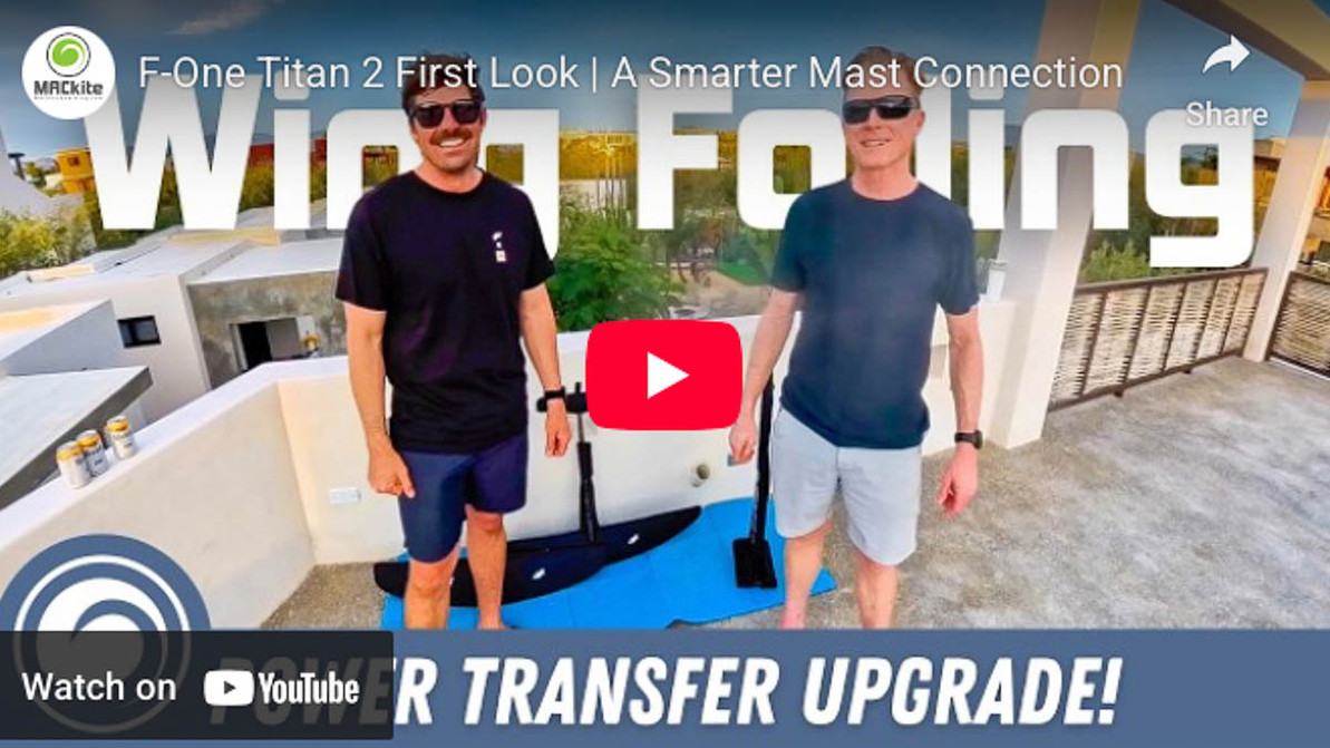 F-One Titan 2 Connection | Finally a True One-Piece Feel