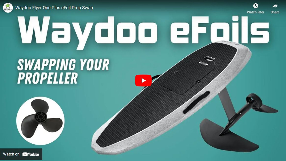 Waydoo Flyer One Plus eFoil Prop Swap