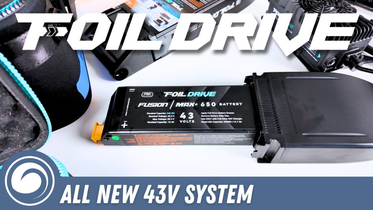 Foil Drive MAX+ Overview: 650Wh Battery and V3 Remote