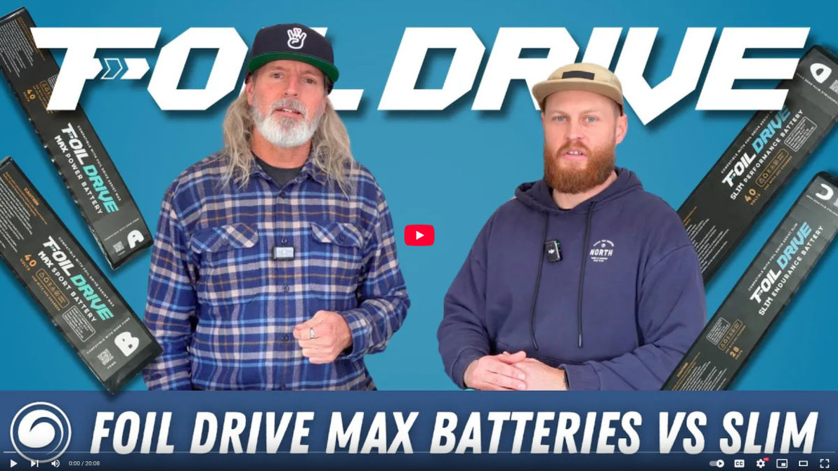 Foil Drive Max vs. Slim | The Battery Breakdown For the Everyday Rider
