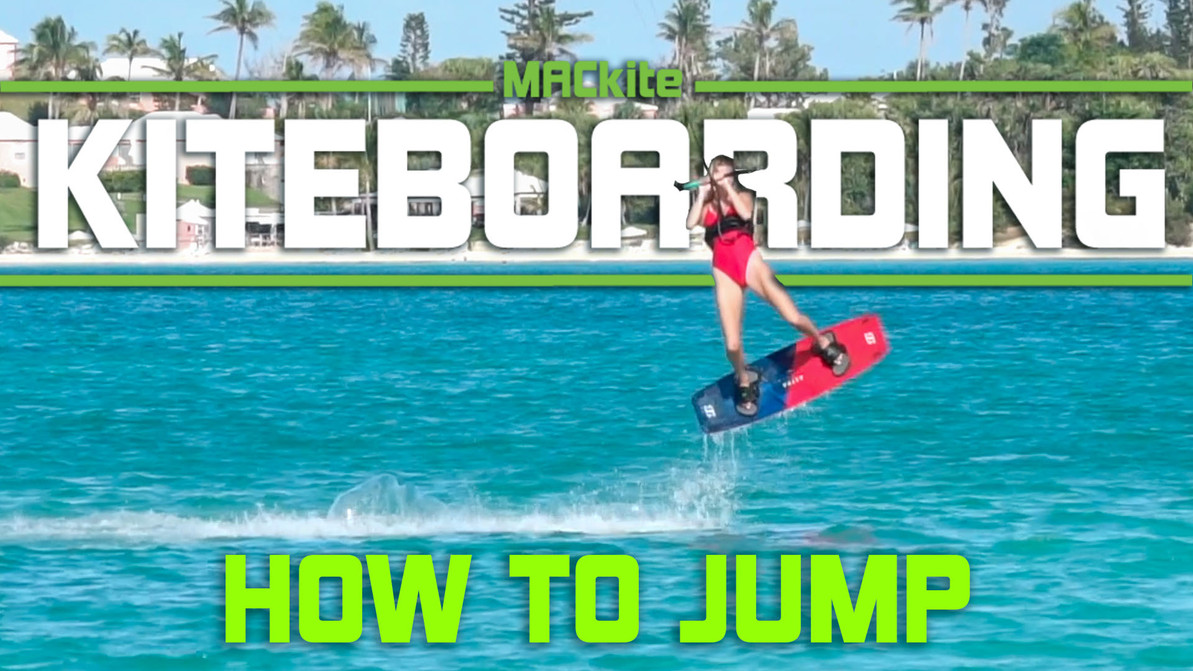 How to Jump kitesurfing  Ride with Blake