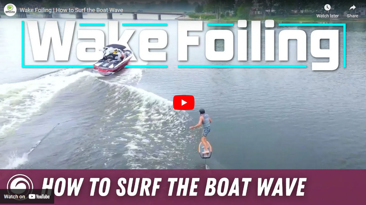 Wake Foiling | How to Surf the Wake