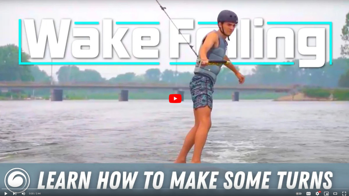 Wake Foiling | How to Turn