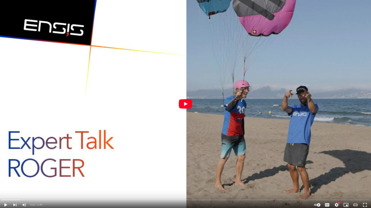 Introducing a New Way to Wing Foil | Ensis Roger Parawing