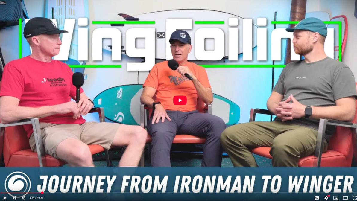 Ironman Athlete Learns to Wing Foil | Here's What He'd Do Differently