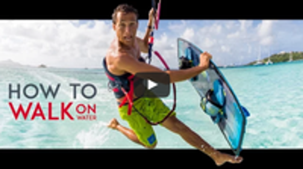 Kiteboarding Video: How to Walk on Water With Jeremie Tronet