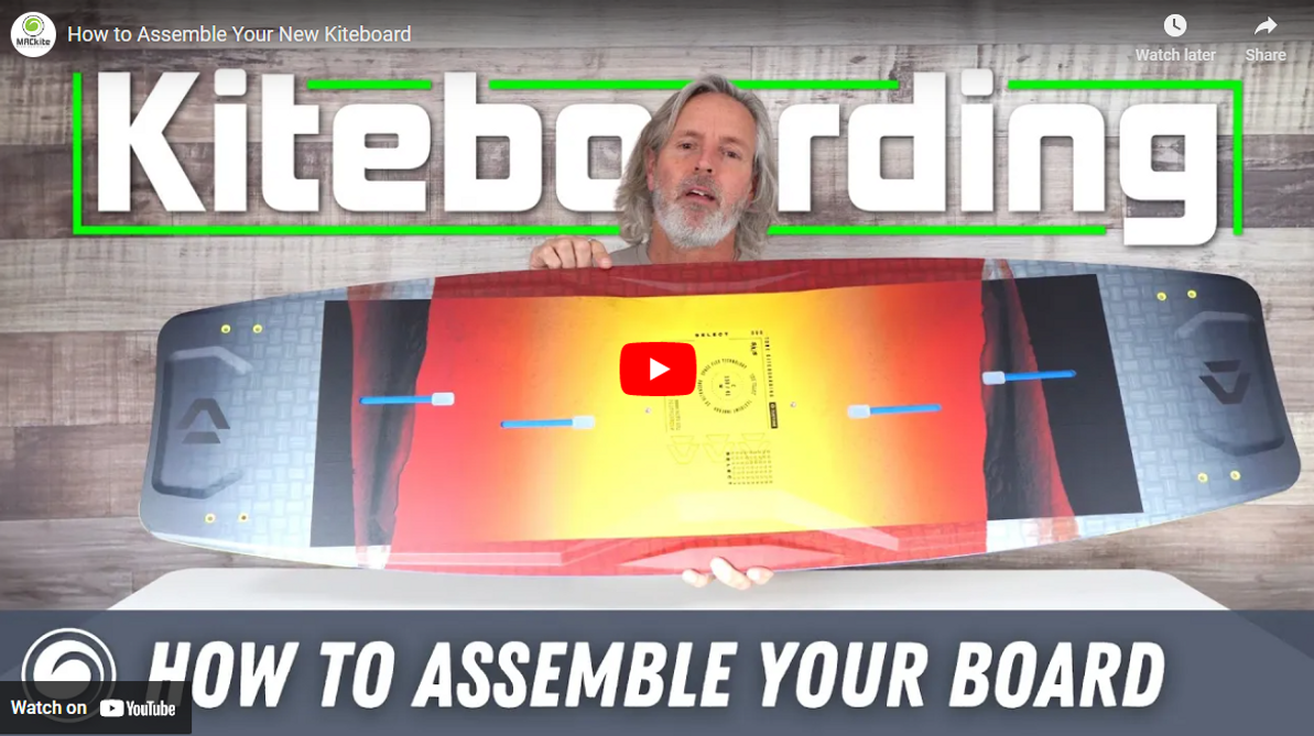 Kite Basics: How to Assemble Your New Kiteboard